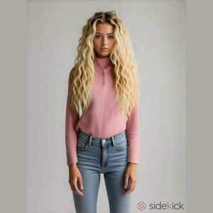 ZARA Pullover Half Zip Sweater